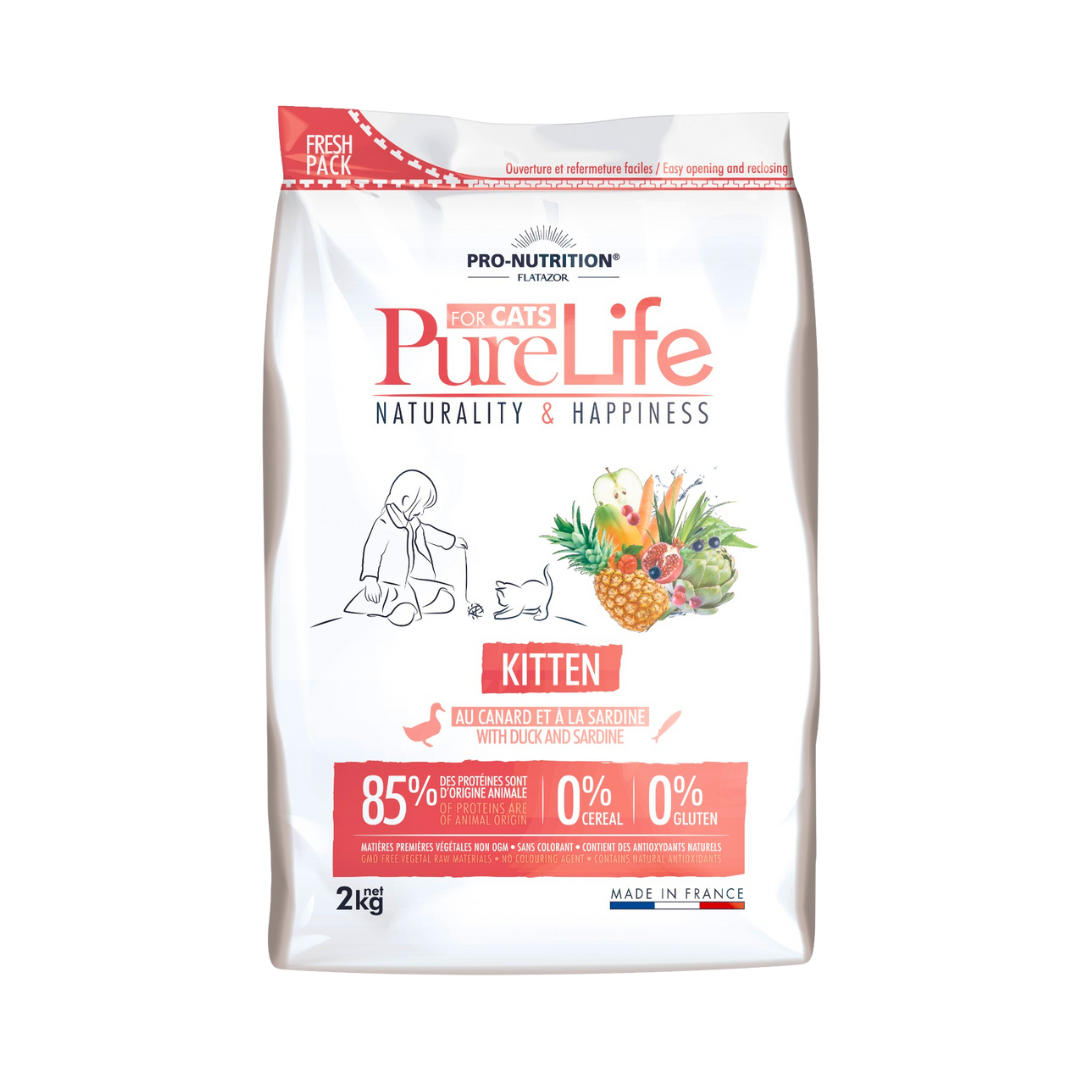 COMIDA PARA GATITOS PURE LIFE KITTEN 2KG