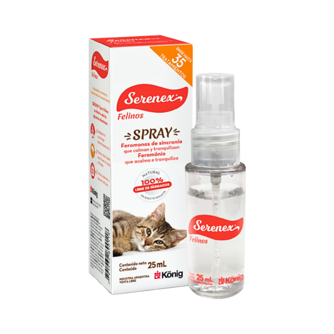 SERENEX SPRAY FELINOS PARA GATOS 25 ML