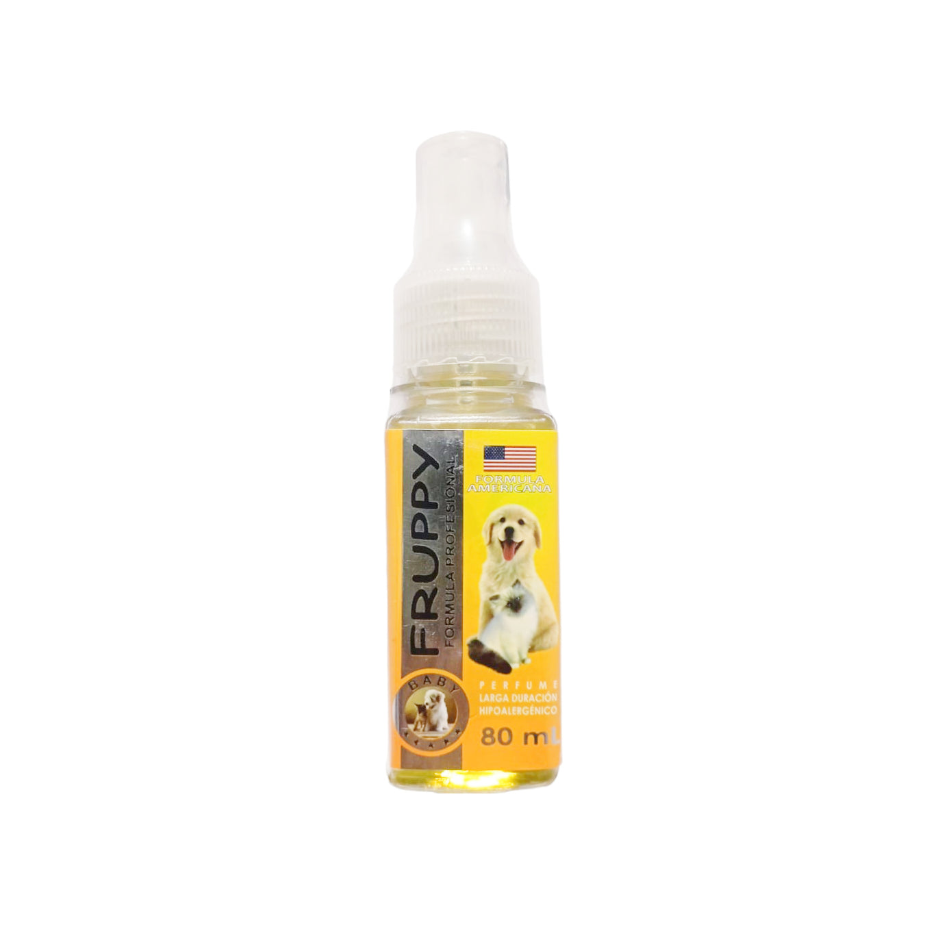 FRUPPY PERFUME BABY HIPOALERGENICO PARA PERROS Y GATOS 80 ML