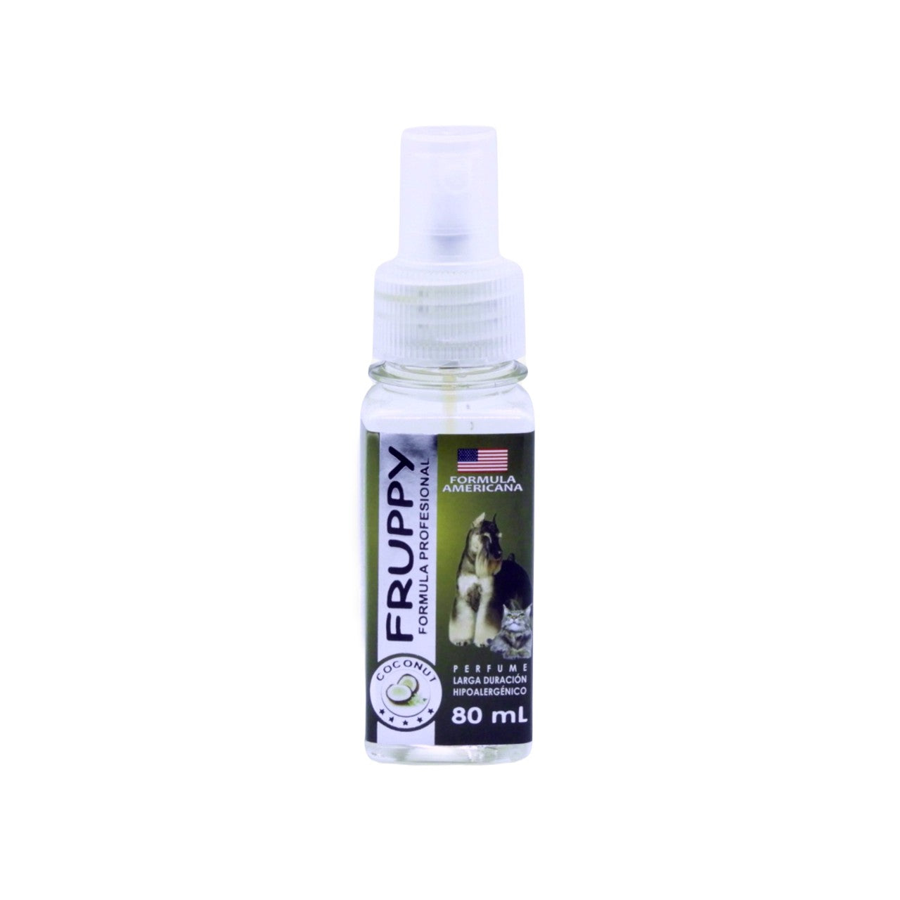 FRUPPY PERFUME COCONUT HIPOALERGENICO PARA PERROS Y GATOS 80 ML