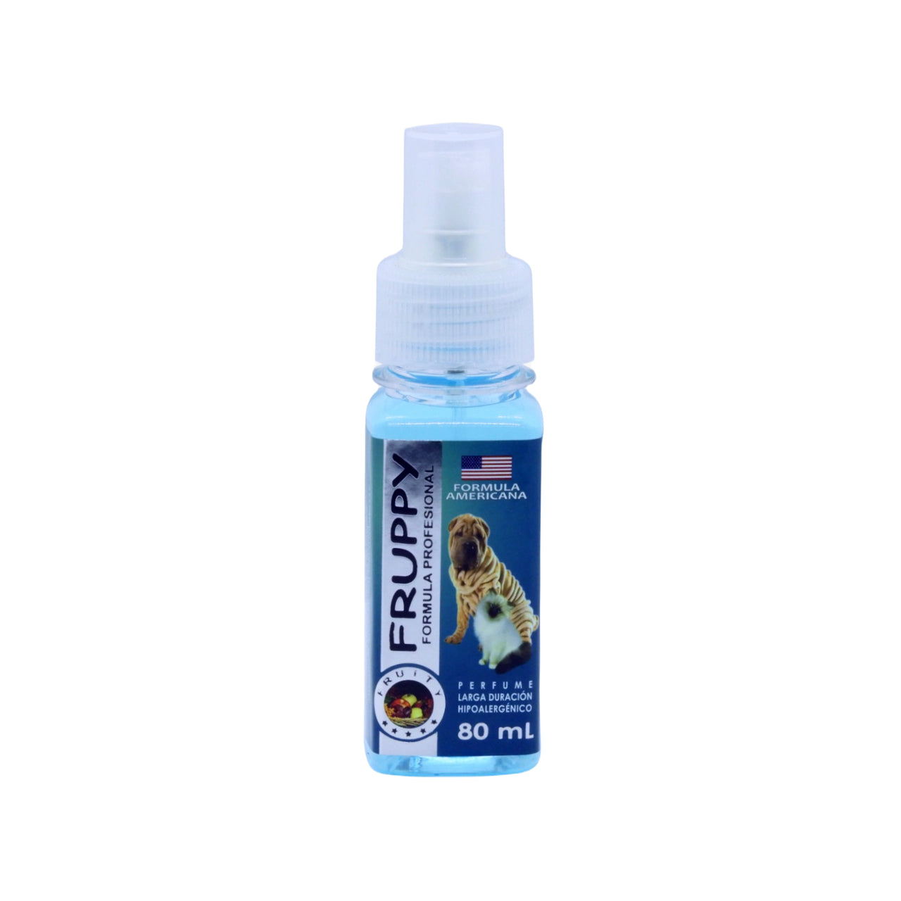 FRUPPY PERFUME FRUITY HIPOALERGENICO PARA PERROS Y GATOS 80 ML