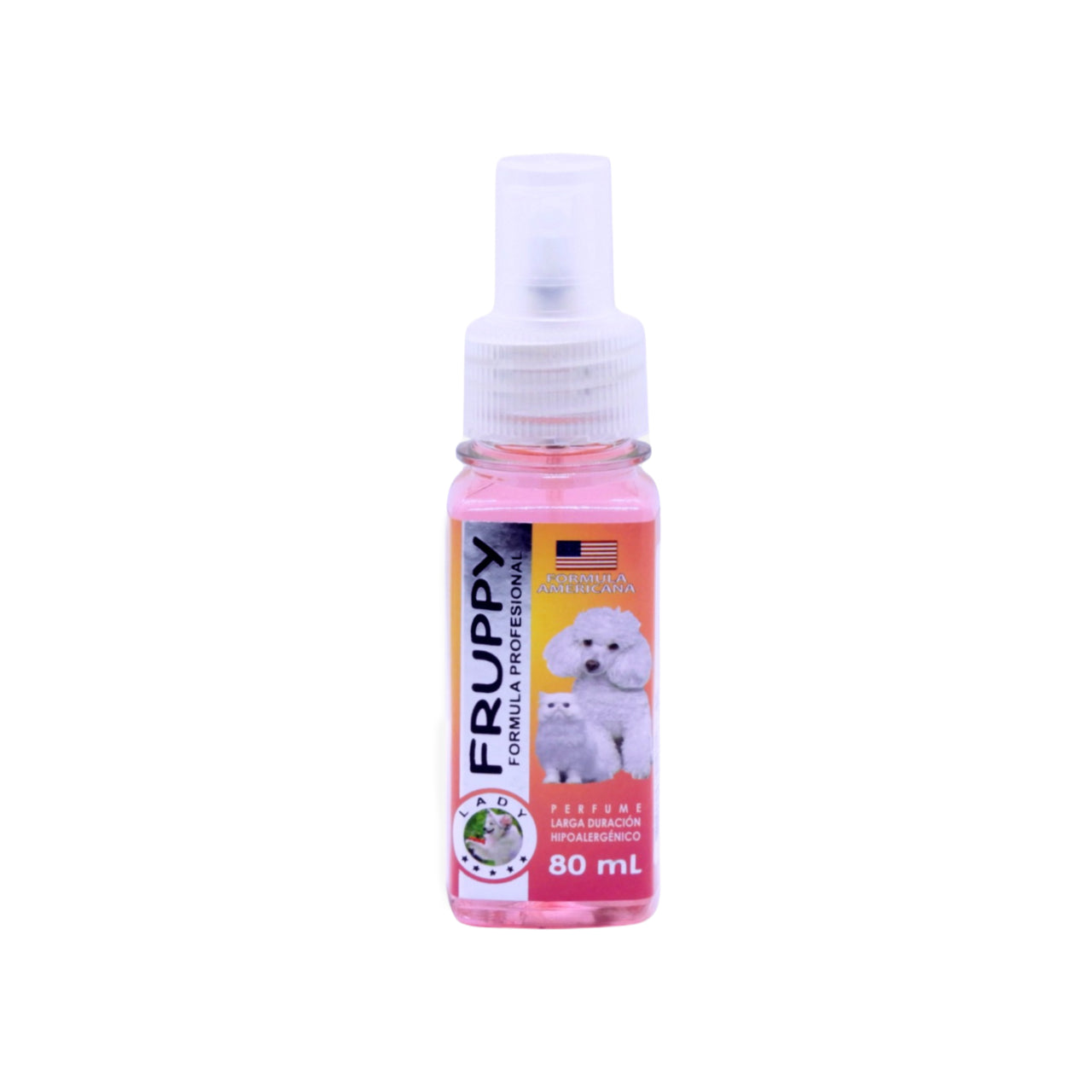 FRUPPY PERFUME LADY HIPOALERGENICO PARA PERROS Y GATOS 80 ML