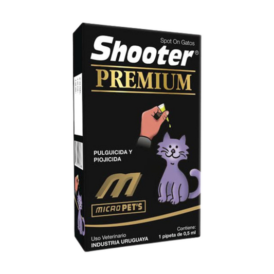 PIPETA SHOOTER PREMIUM GATOS DE 0.5 ML