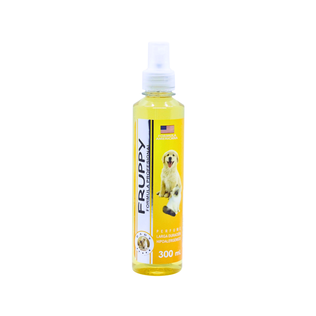 FRUPPY PERFUME BABY HIPOALERGENICO PARA PERROS Y GATOS 300 ML