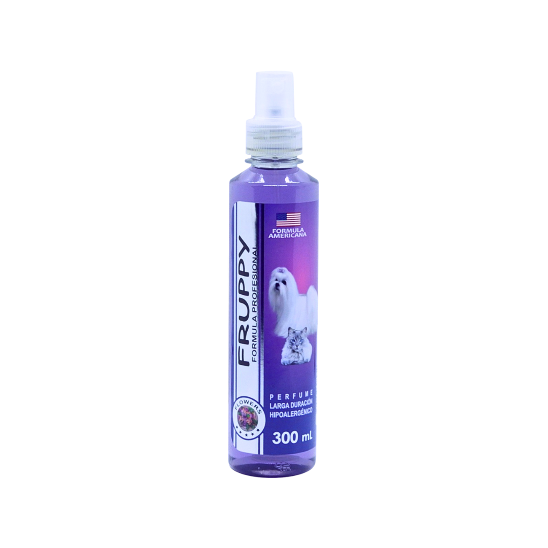 FRUPPY PERFUME FLOWERS HIPOALERGENICO PARA PERROS Y GATOS 300 ML