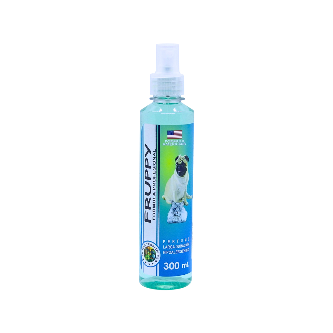 FRUPPY PERFUME FRUTAS TROPICALES HIPOALERGENICO PARA PERROS Y GATOS 300 ML