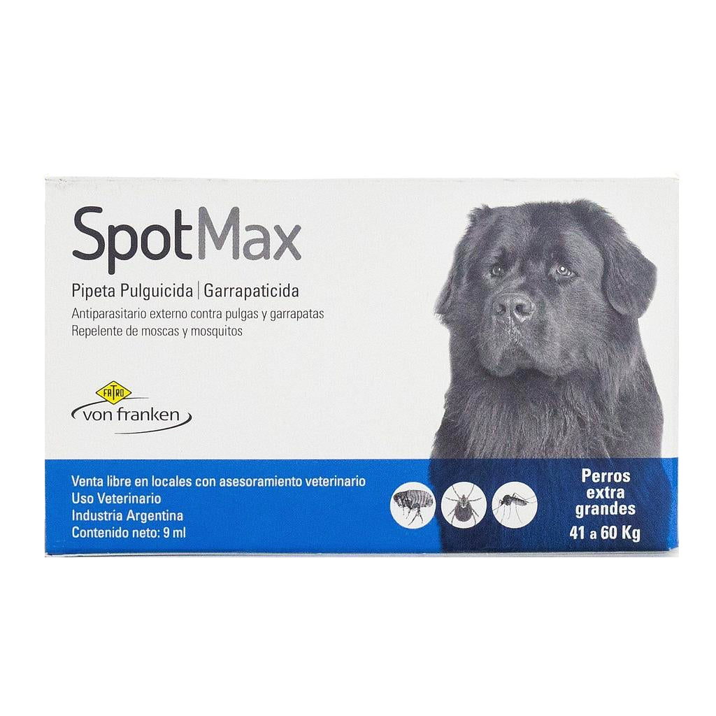 PIPETA SPOT MAX PERROS 41 - 60 KG